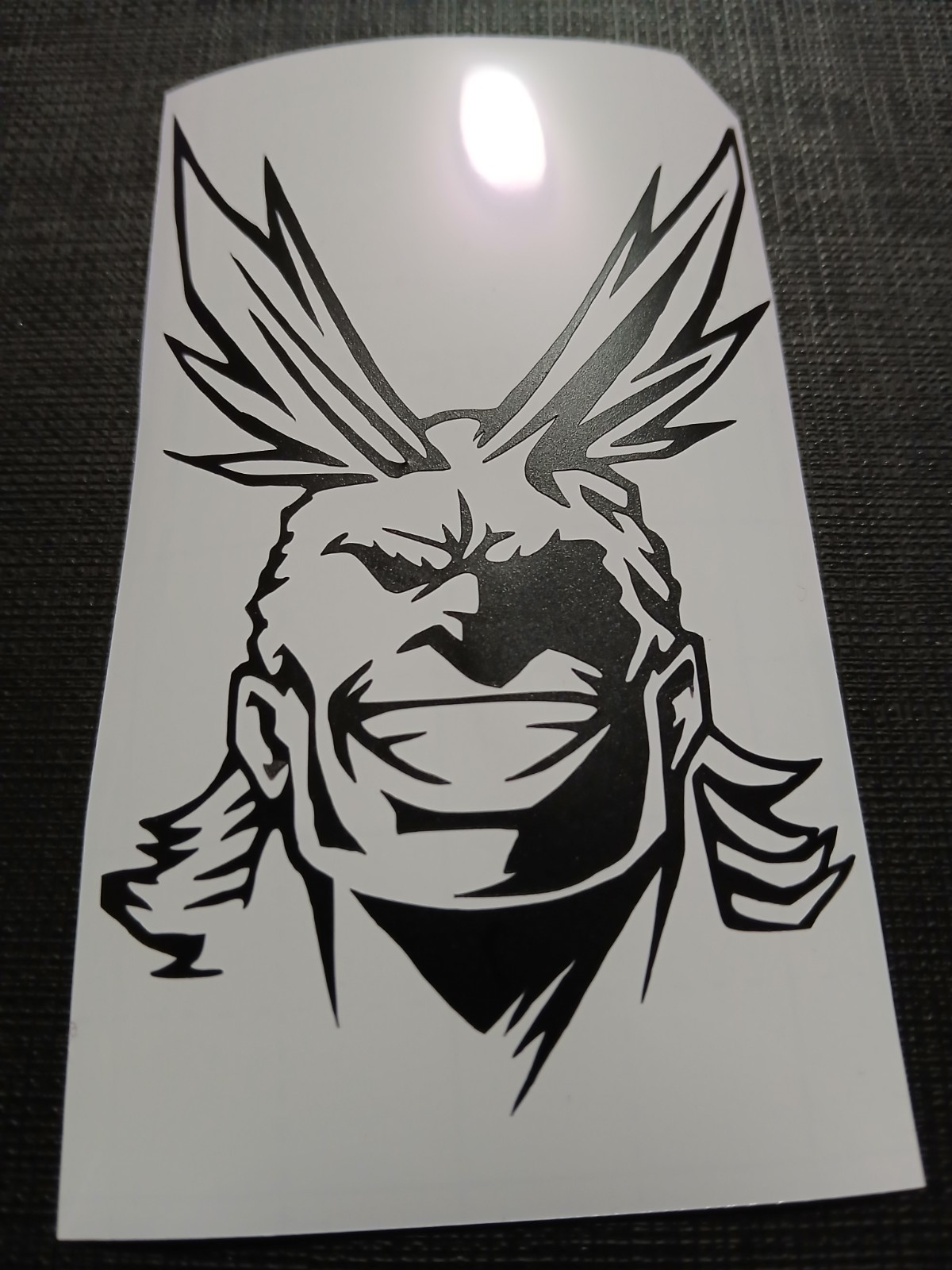 All Might My Hero Academia Sticker Vinyl Anime Decal Windows Waterproof!