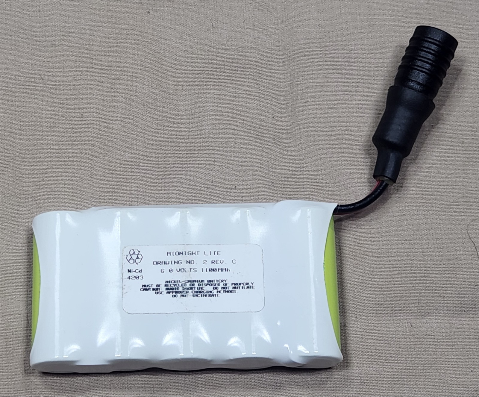 Midnight Lite, Dual Beam, Scope Mounted, Rechargeable Night Hunting Light System
