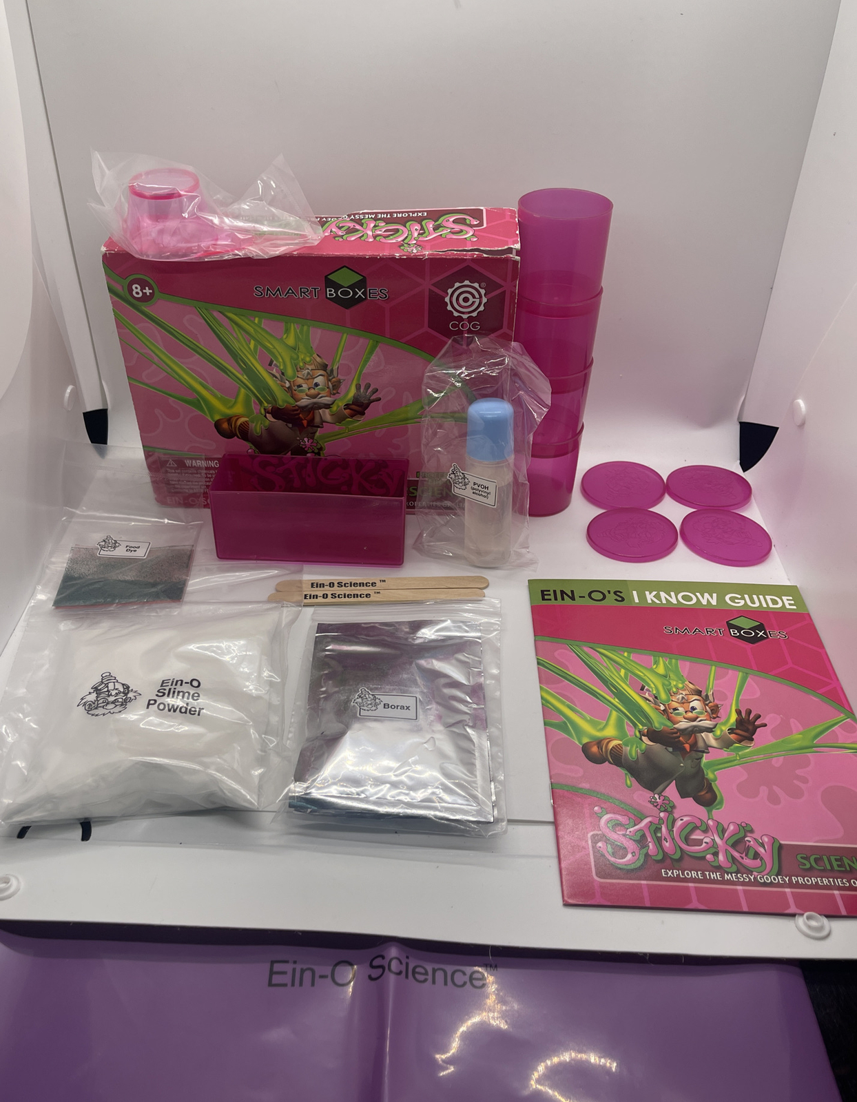 Sticky Science Kit by Professor Ein-O Smart Boxes Unused In Damaged Box