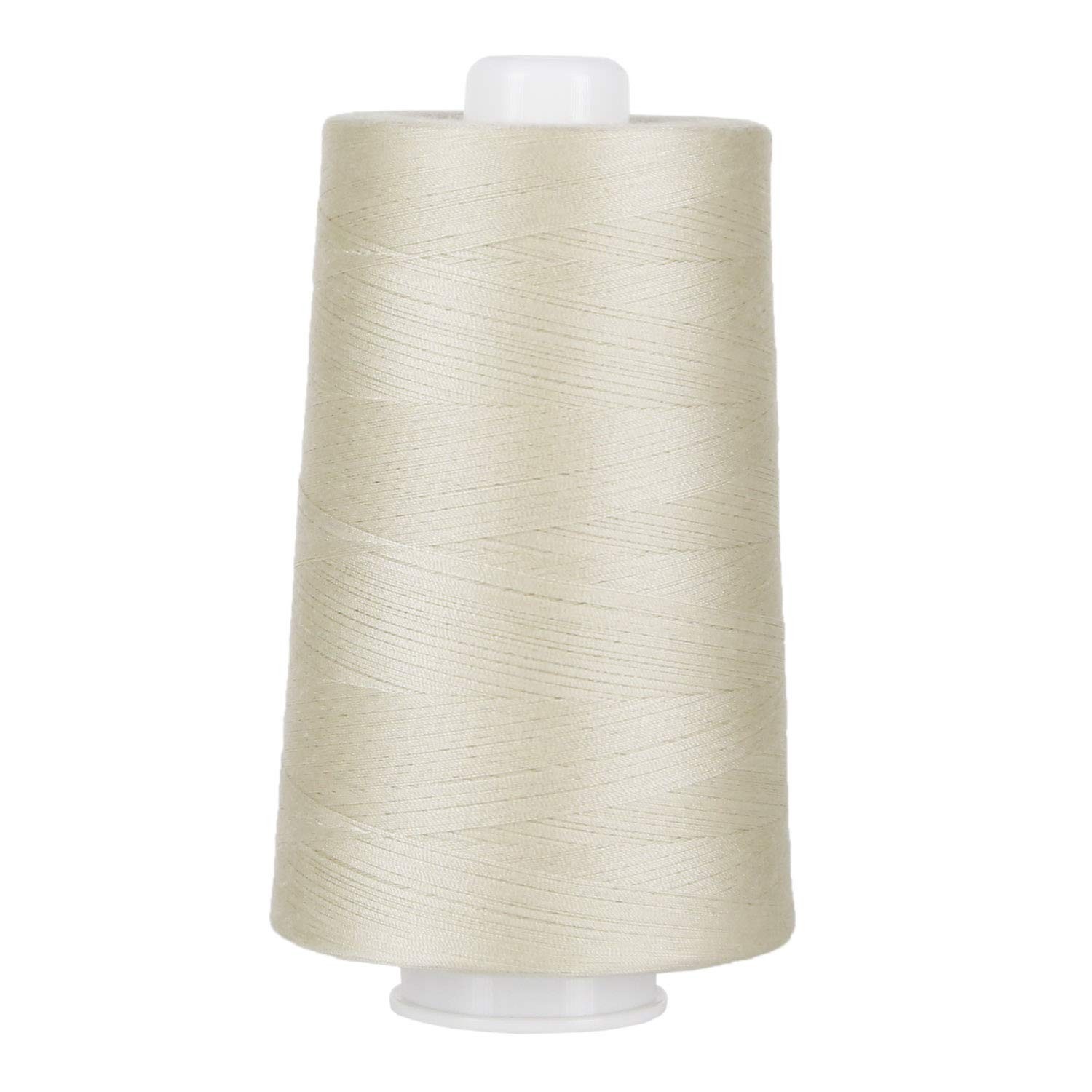 6000 Yard Omni Tex 30 Almond Polyester Thread Cone For Longarm Quilting