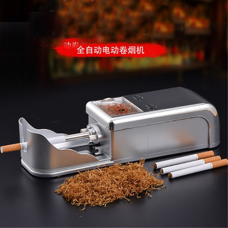 Cigarette Rolling Machine Electric Automatic Tobacco Roller Injector Maker DIY