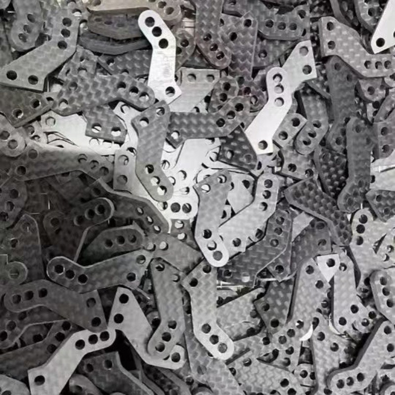 Carbon Fiber Sheet Plate Panel Custom CNC Cut Process Carve FPV Drone Arm Frame