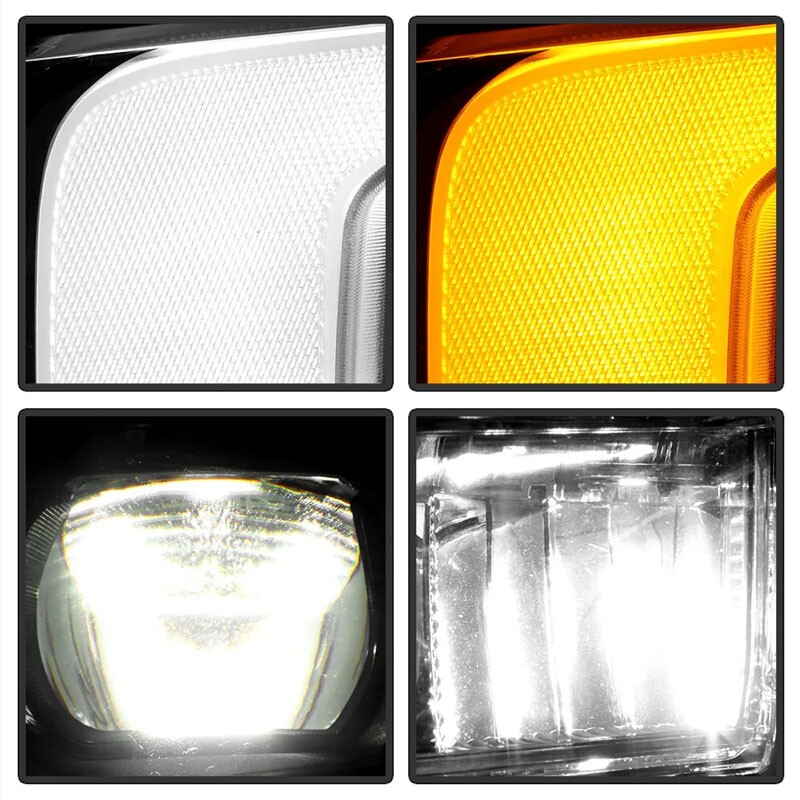 For 2022-2025 Chevy Silverado 1500 LT RST Chrome Full LED Headlight Passenger RH