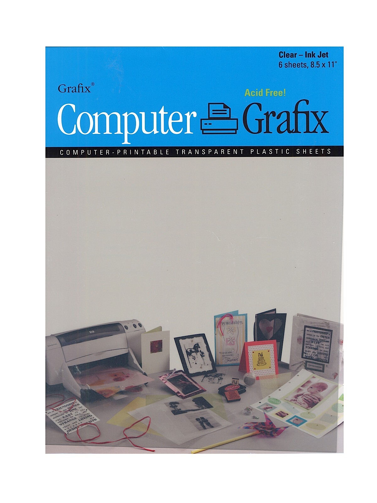Grafix Computer Blank Transparency Film