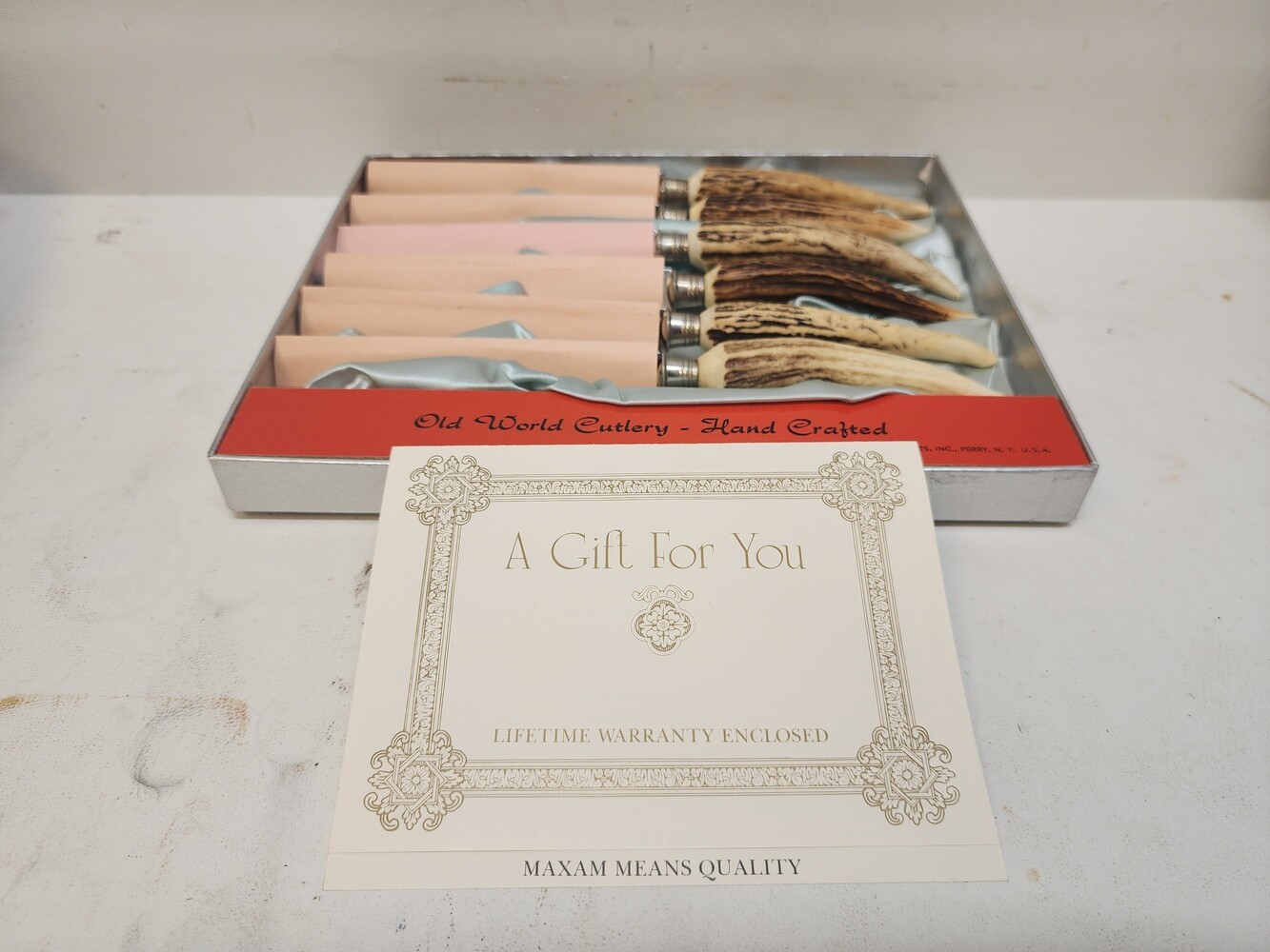 ANTON WINGEN OLD WORLD CUTLERY 5 PC SET