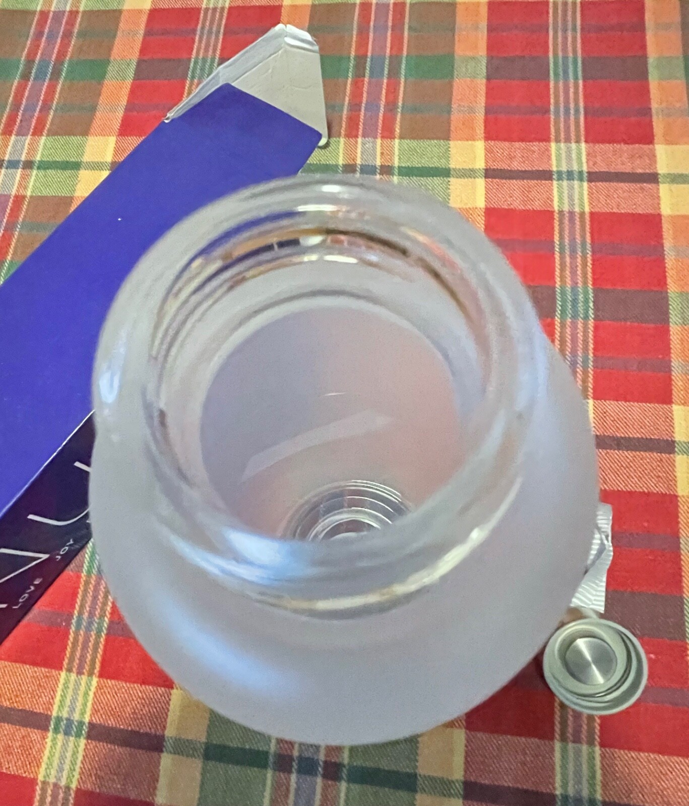 32 oz Nuach glass water bottle