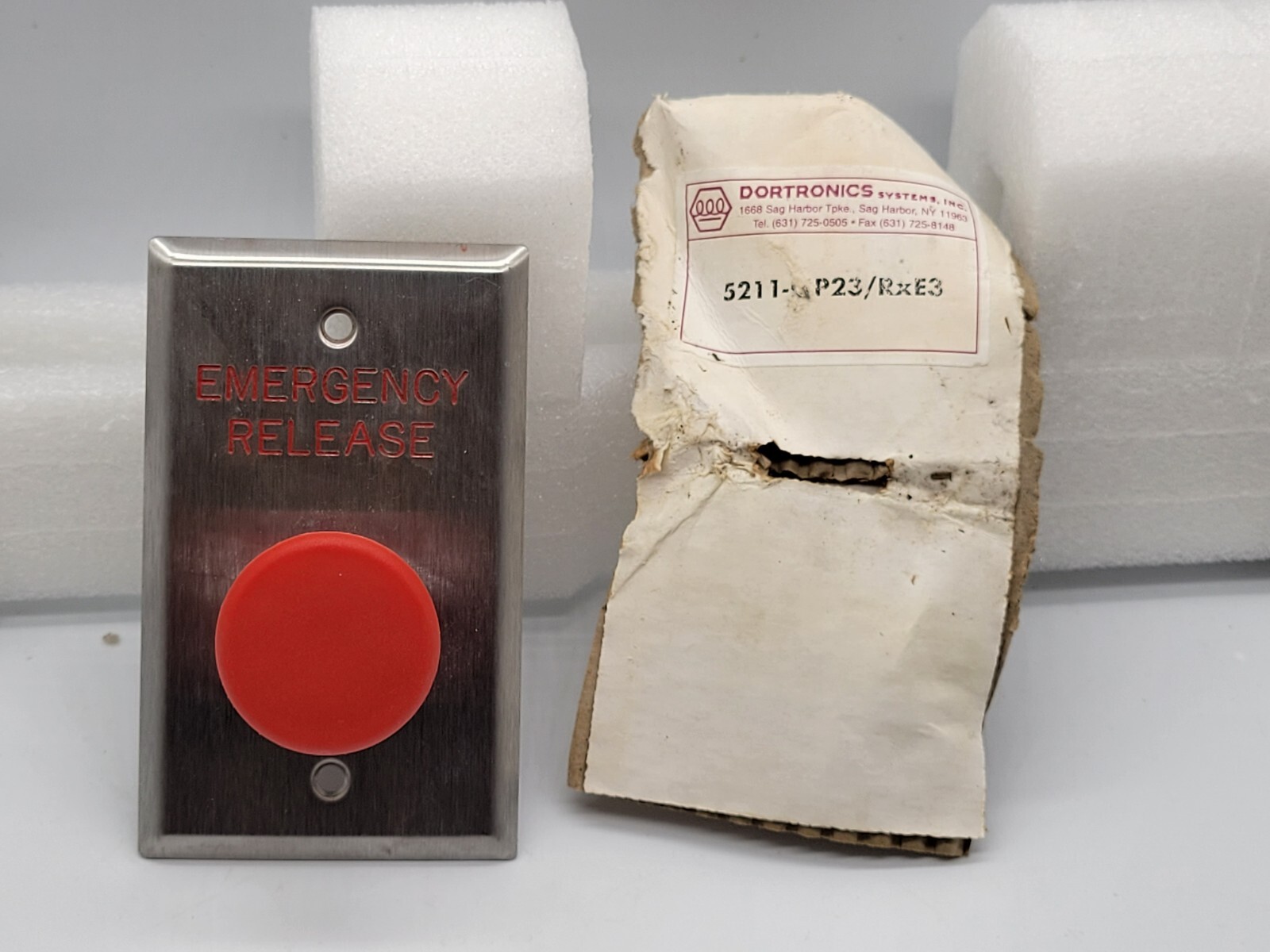 New Dortronics 5211-MP23/RXE3 MOMENTARY ACTION (EMERGENCY RELEASE)
