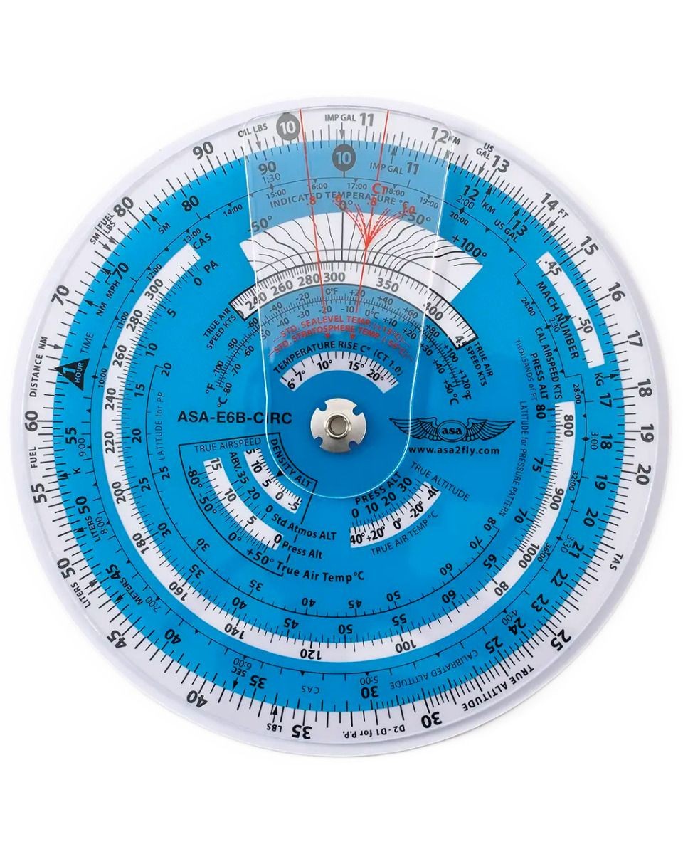 NEW SEALED ASA E6B Circular Flight Computer ASA-E6B-CIRC for FAA PILOTS