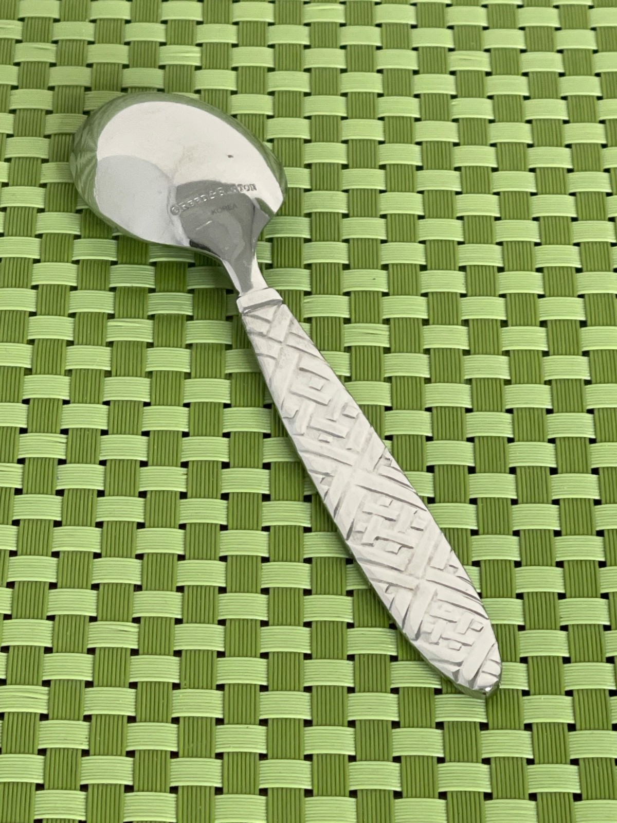 Reed & Barton ENGLISH BRAID Stainless Teaspoon Glossy Flatware - 6 1/2"