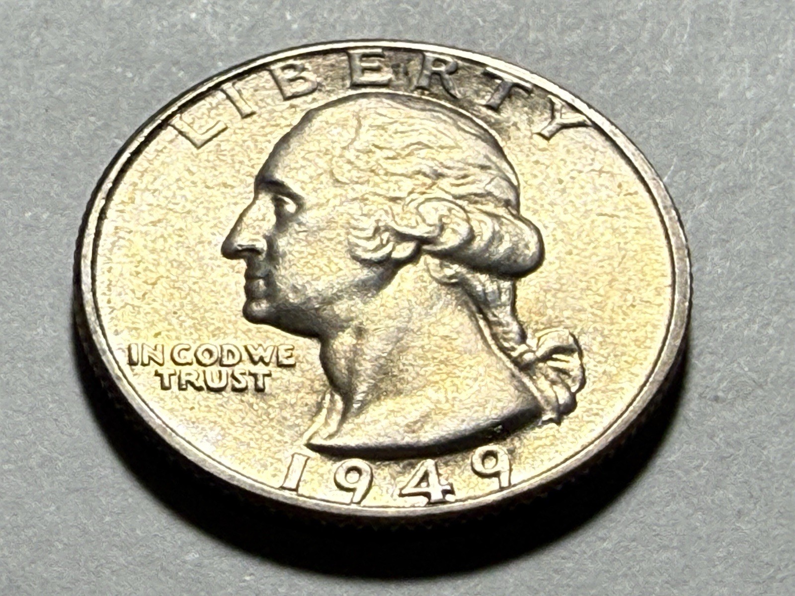 1949 D WASHINGTON QUARTER SILVER COIN * GET WHAT U C * SHIPS FREE