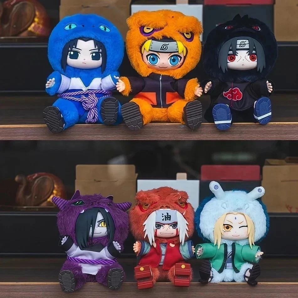 Naruto Beast Party Sitting Series 2 Vinyl Plush Confirmed Blind Box