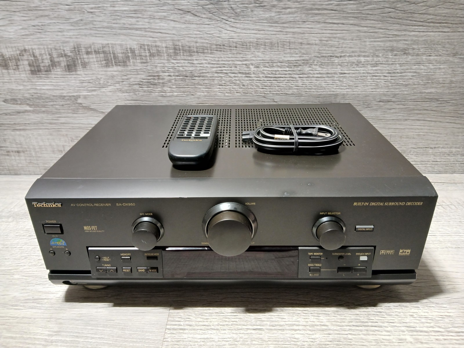 Technics SA-DX950 AV Receiver 5.1 Channel Dolby Digital Home Theater Stereo Amp