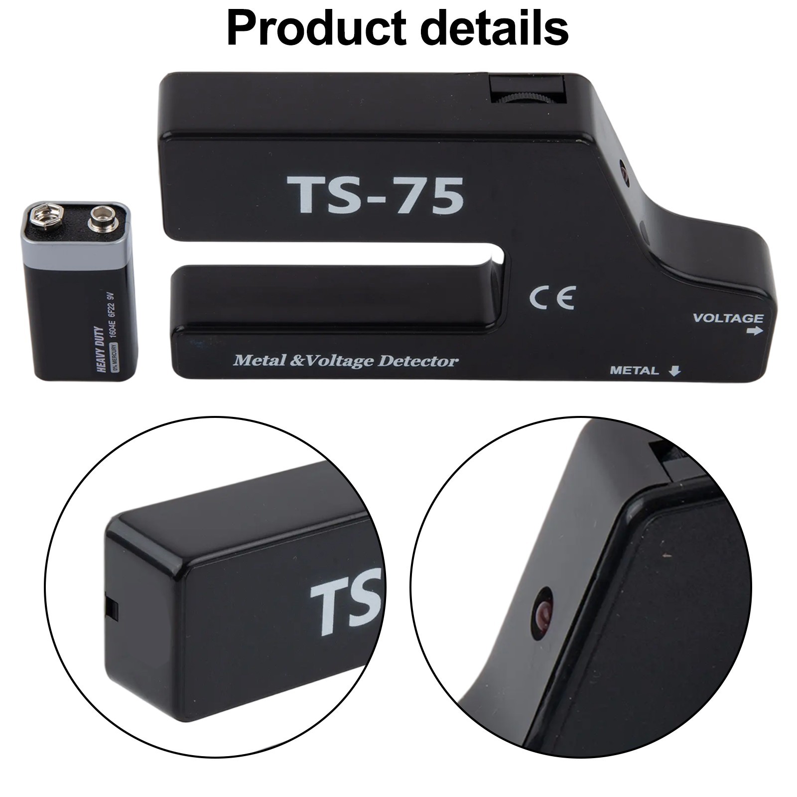 Efficient Wall Scanner TS75 with Integrated Voltage Detection Capability