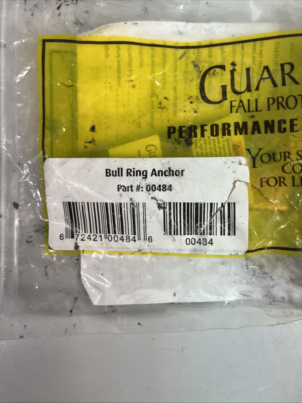 Guardian Fall Protection Bull Ring Anchor 00484