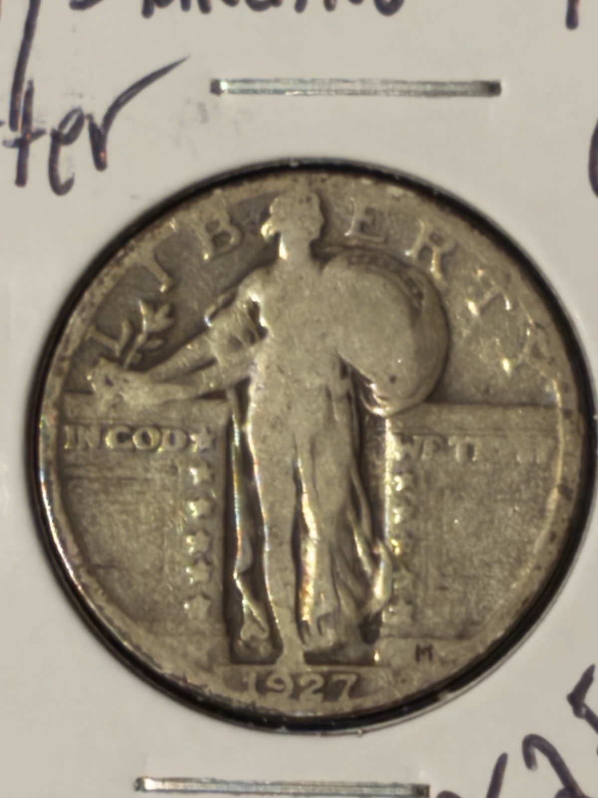 1927 Liberty Standing Quarter
