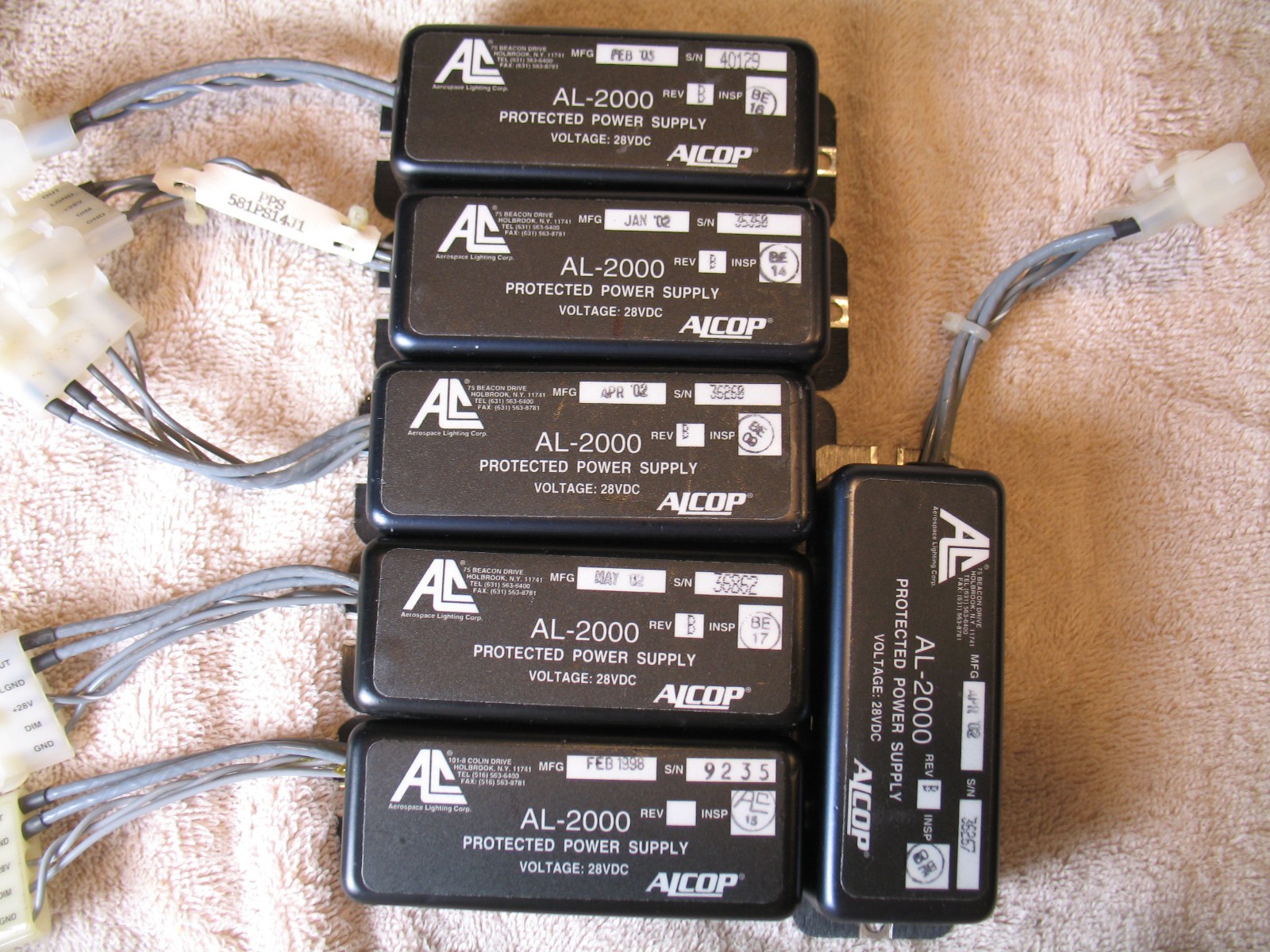 AL-2000 Protected Power Supply, Group of 6