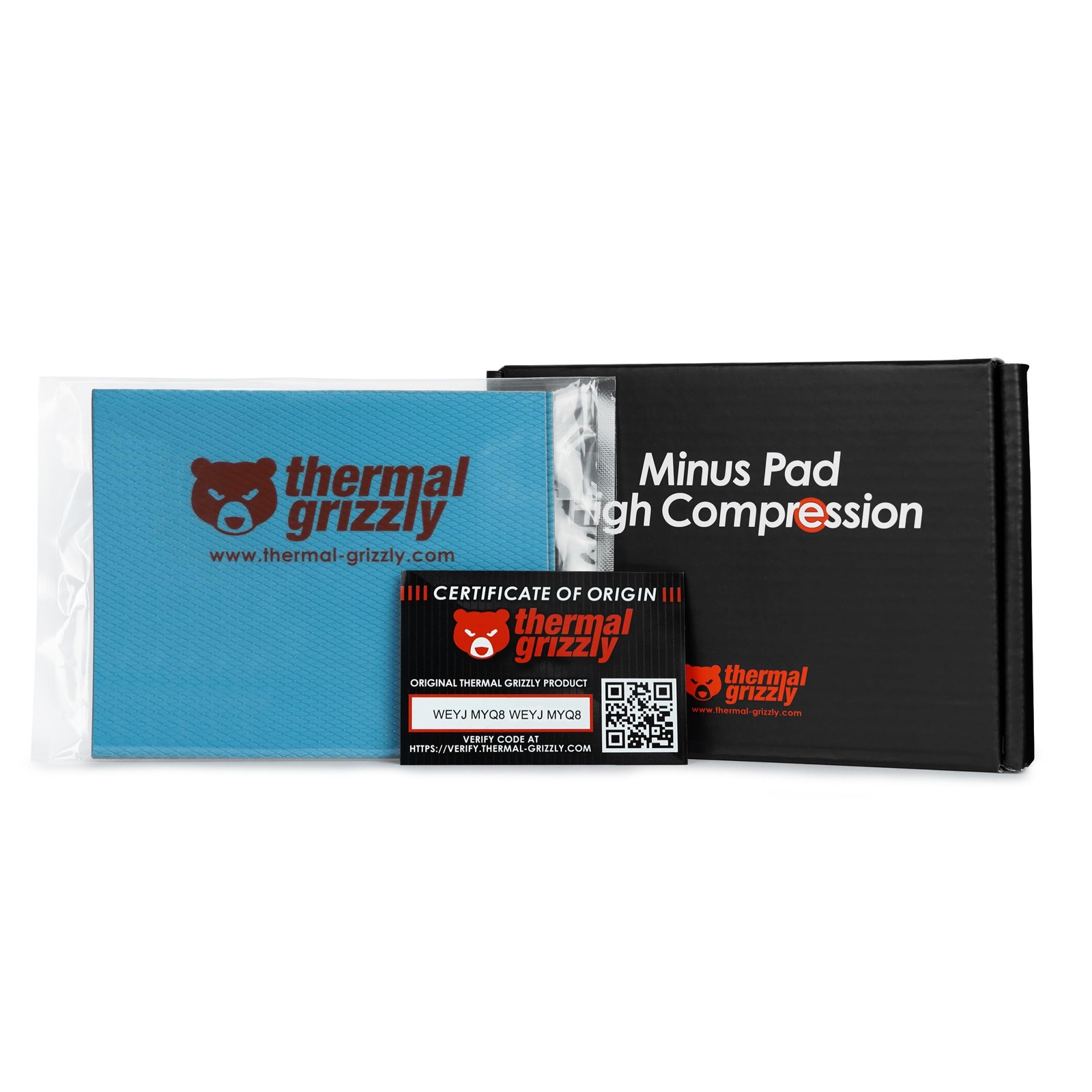 Minus Pad High Compression - 120x100x4.0mm 2-Pack Thermal Interface Pad, Electri