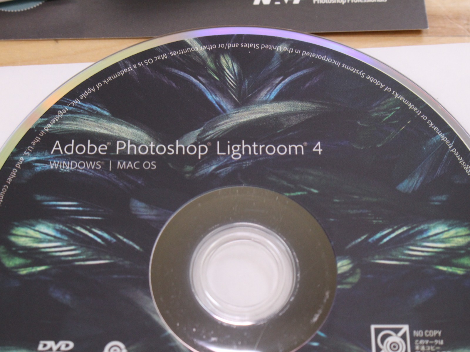 Adobe Photoshop Lightroom 4 Disc with Serial Number PC & MAC