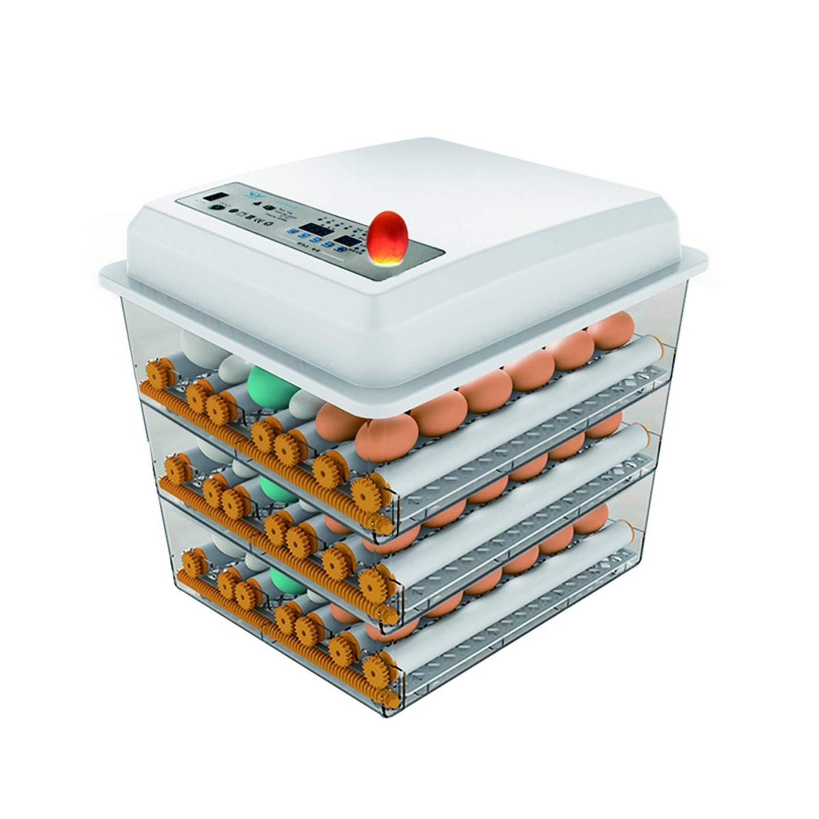 JAEDO Automatic Egg Incubator 150~180 Egg Incubator Digital Automatic Hatcher...