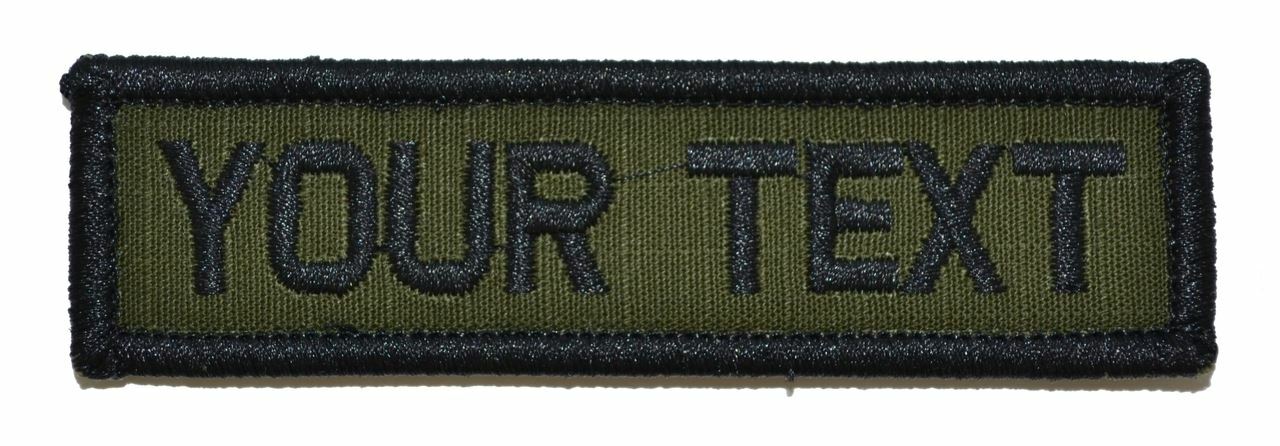 Custom 3" x 10" Patch (Fits Standard Plate Carrier)