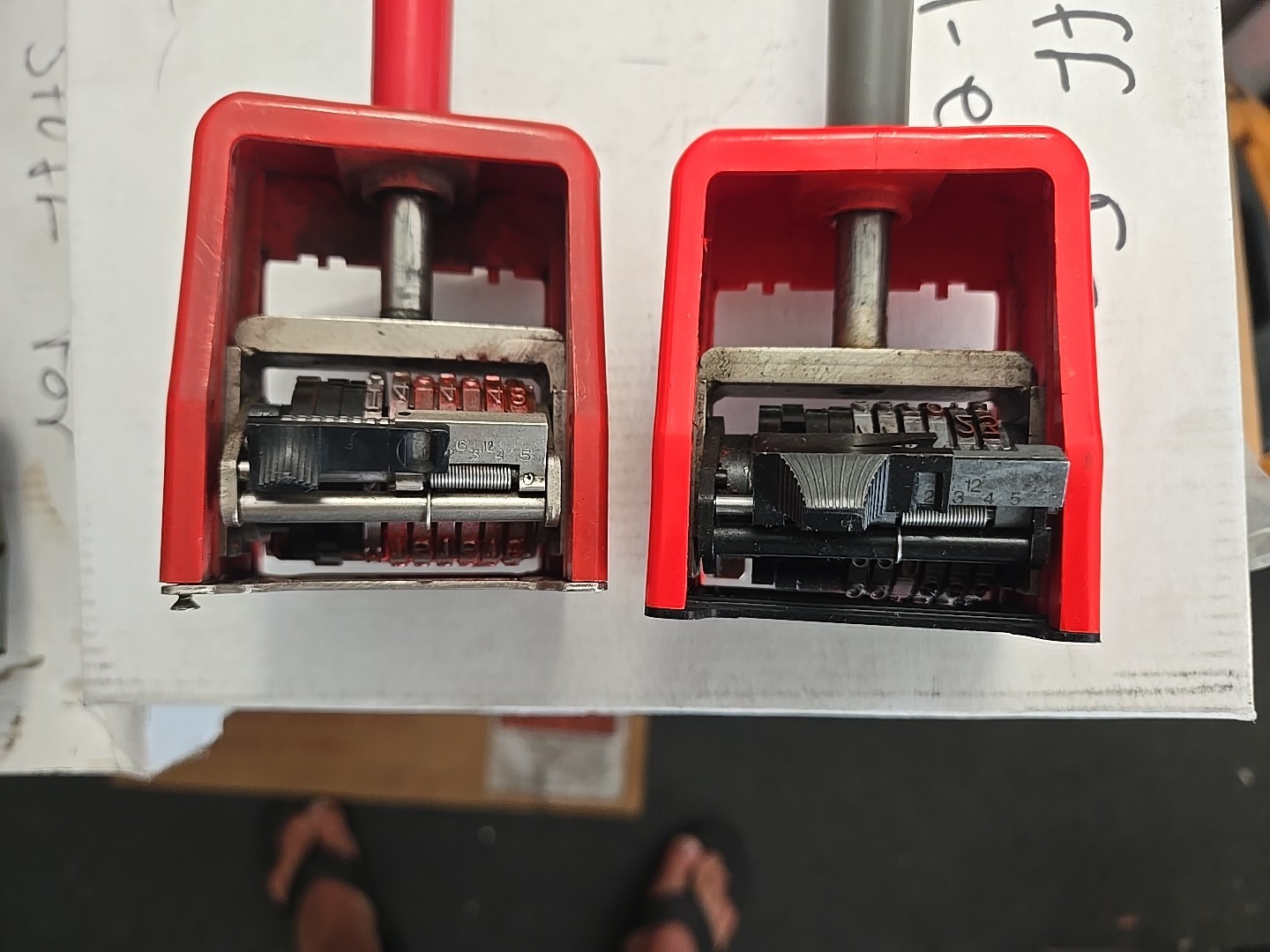 Rollem Numbering Head, 5 Available, Tested Working!! Selling 1 Per Each.