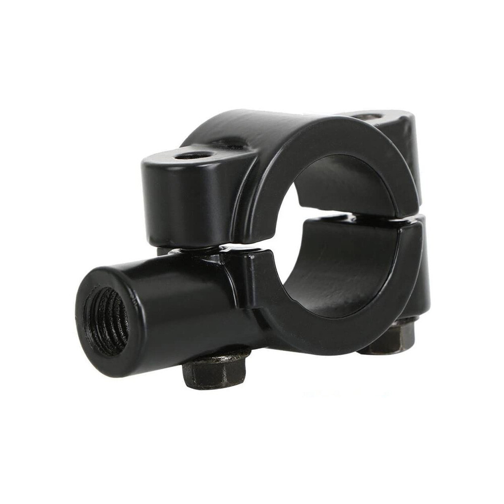 Pair 7/8" 10MM Motorcycle Handlebar Mirror Thread Mount Adaptor Holder Clamp M10