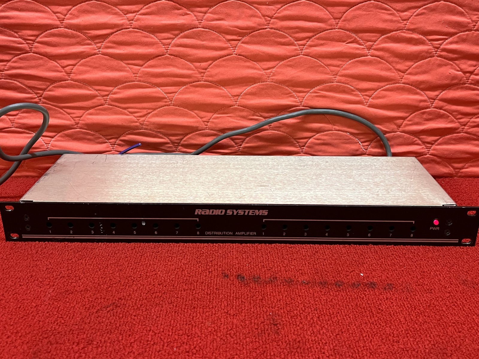 Used Radio Systems Audio Metrics Distribution Amplifier #DA-16 Good Condition