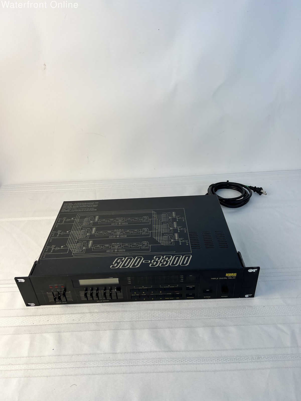 Korg SDD-3300 SDD3300 Triple Digital Delay Rack Module