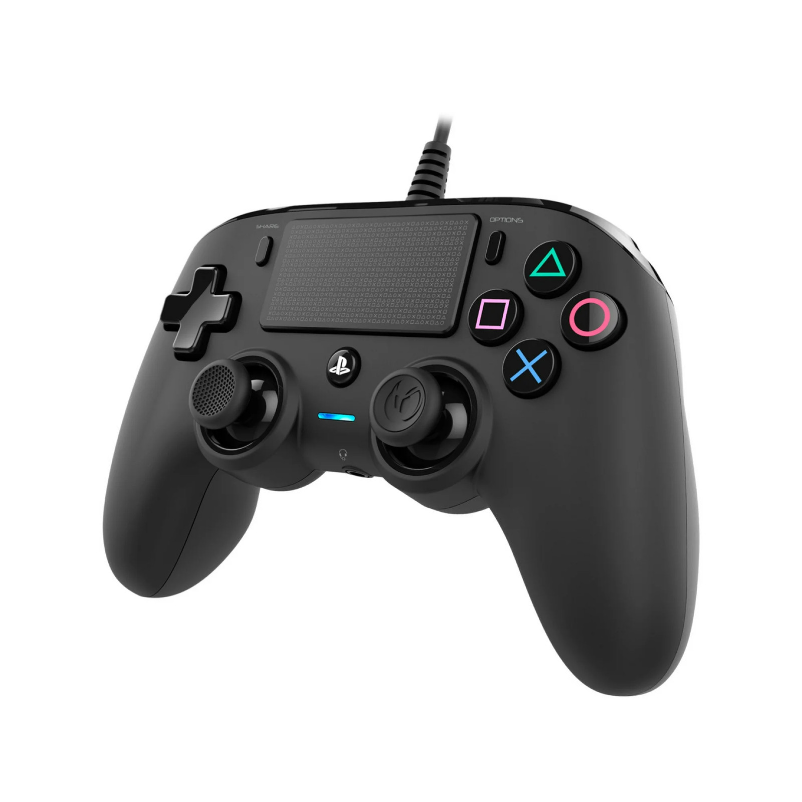 Nacon 50-1789-01 Wired Controller for PlayStation 4 and PC, Black