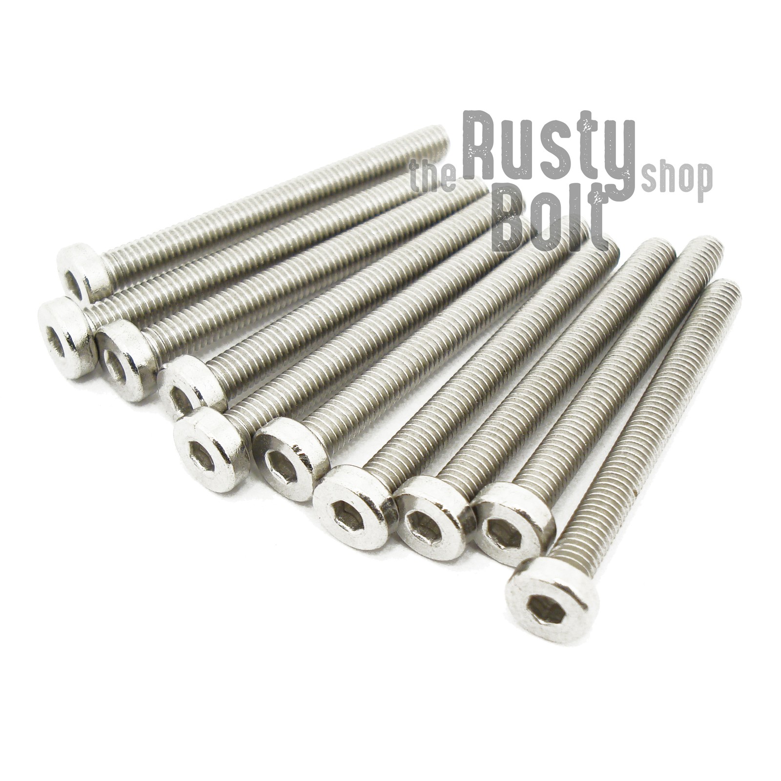 M3 x 30mm, Low Profile Socket Head Cap Screws, A2 304 18-8, Stainless Steel