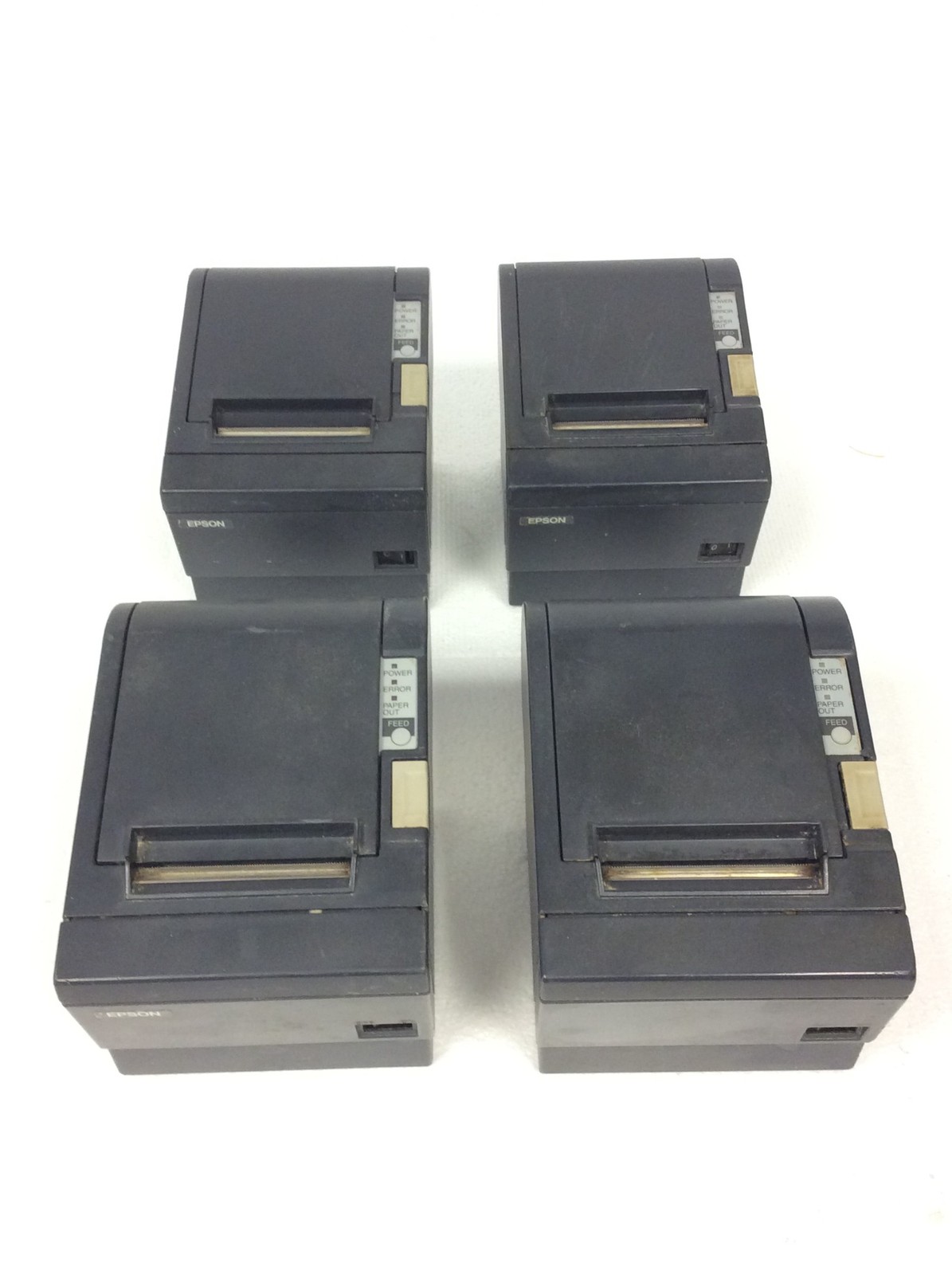 4x Epson M129B POS Compact Thermal Receipt Printer Serial TM-T88II, For Parts