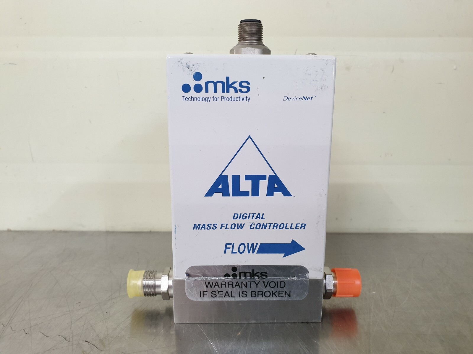 MKS ALTA MFC 1480A-27143 MASS FLOW CONTROLLER / GAS : N2  Range 10000 SCCM