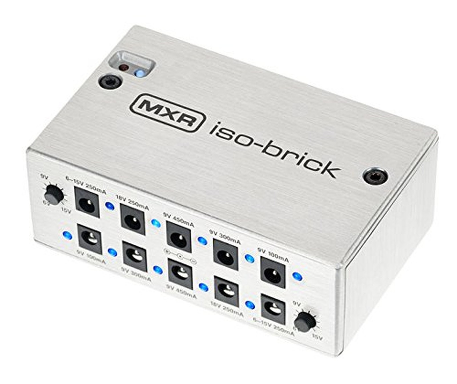 MXR M238 Iso-Brick Power Supply with 3 Patch Cables