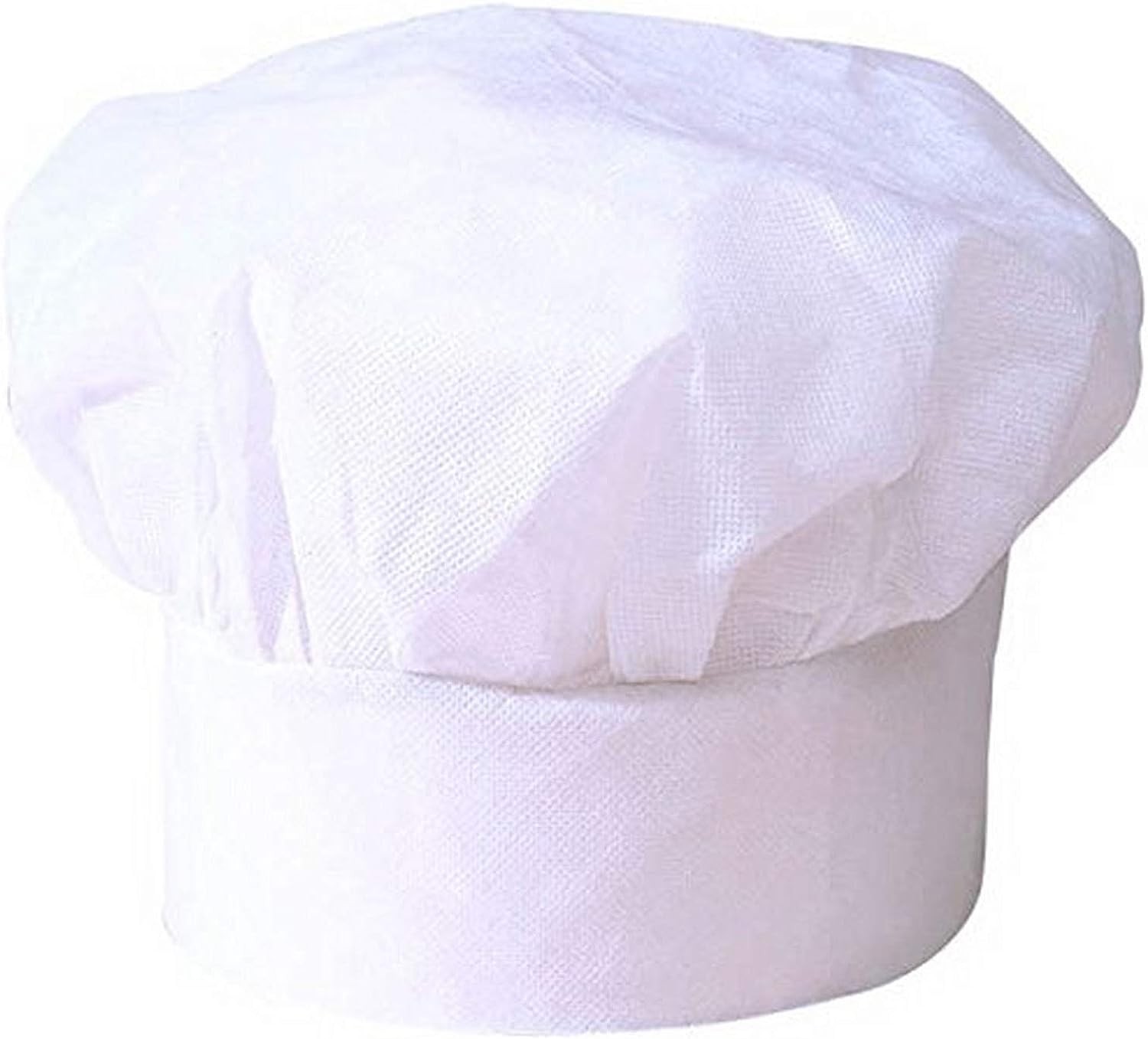 Paper Chef Hat Cook White Career Day Fancy Dress Up Halloween Costume Accessory