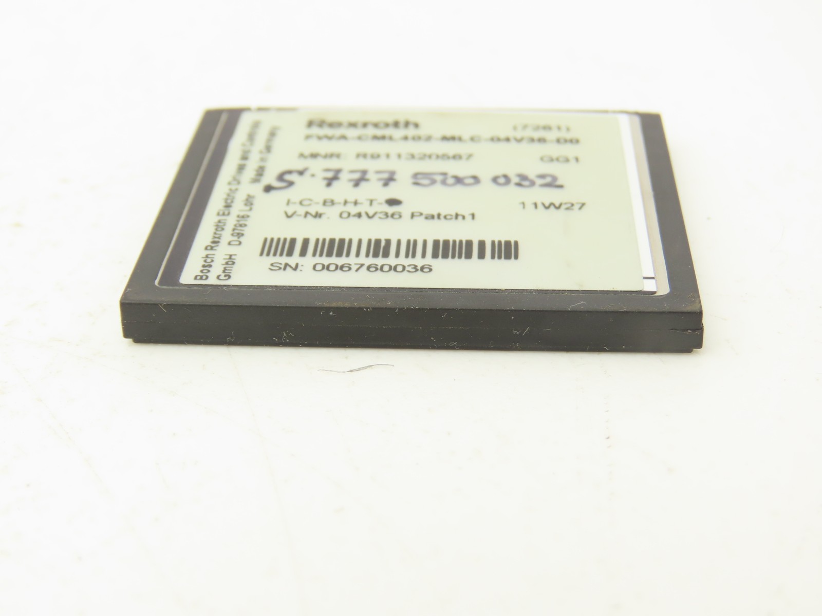 TRS Star CFI-128MS231.113.44X Rexroth Memory Card 128MB For CPU