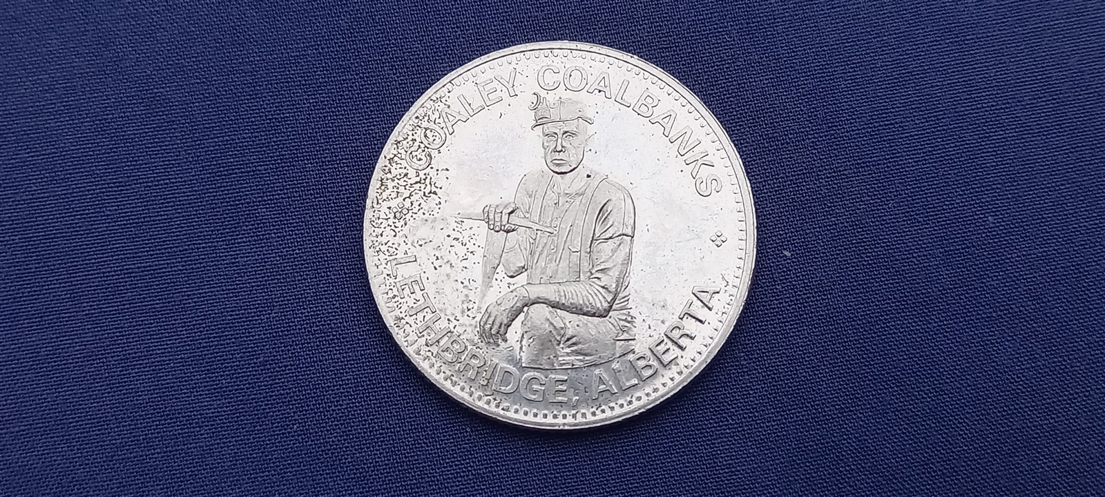 CANADA 1977 COALEY COALBANKS LETHBRIDGE - ALBERTA TRADE DOLLAR