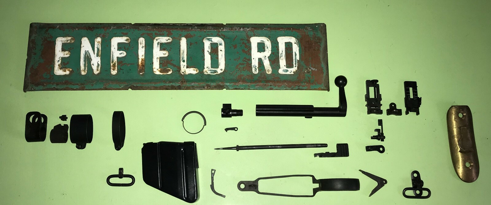 Lee Enfield No4 Rifle - WW2 UK / British Dispersion Marks - Parts Catalog