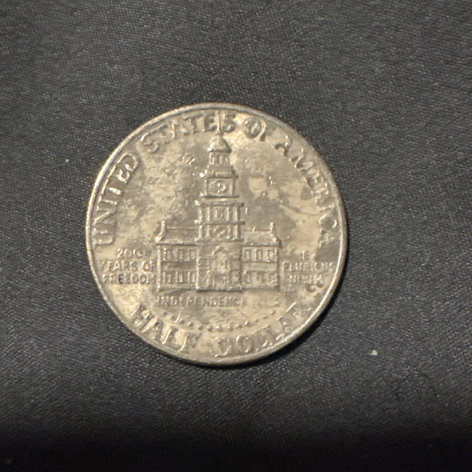 Bicentennial Kennedy Half-dollar D mint Mark