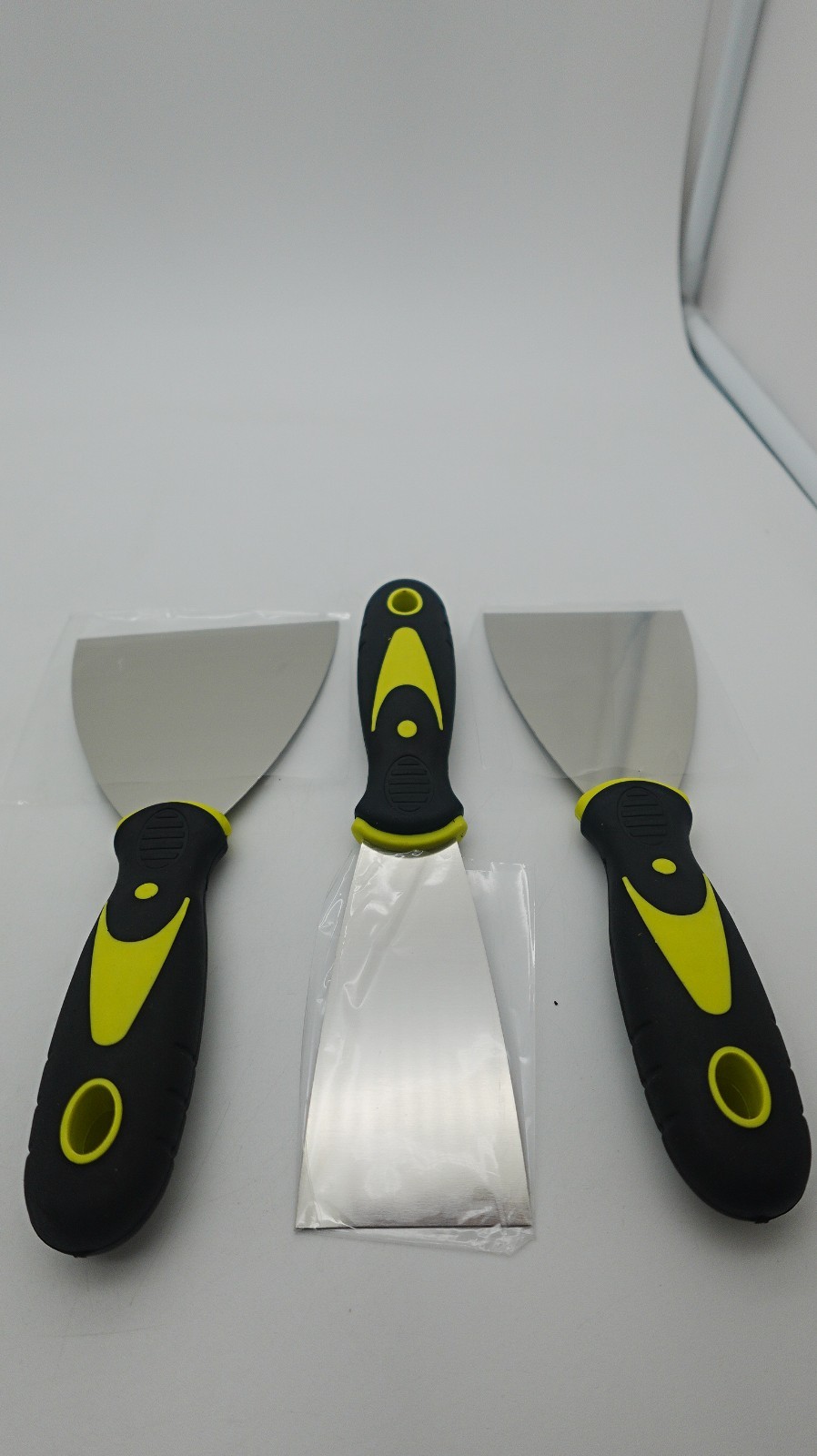 Rerdeim 5PCS Putty Knife Set Paint Scraper Spackle Tools for Wall 1” 2” 3” 4” 5”