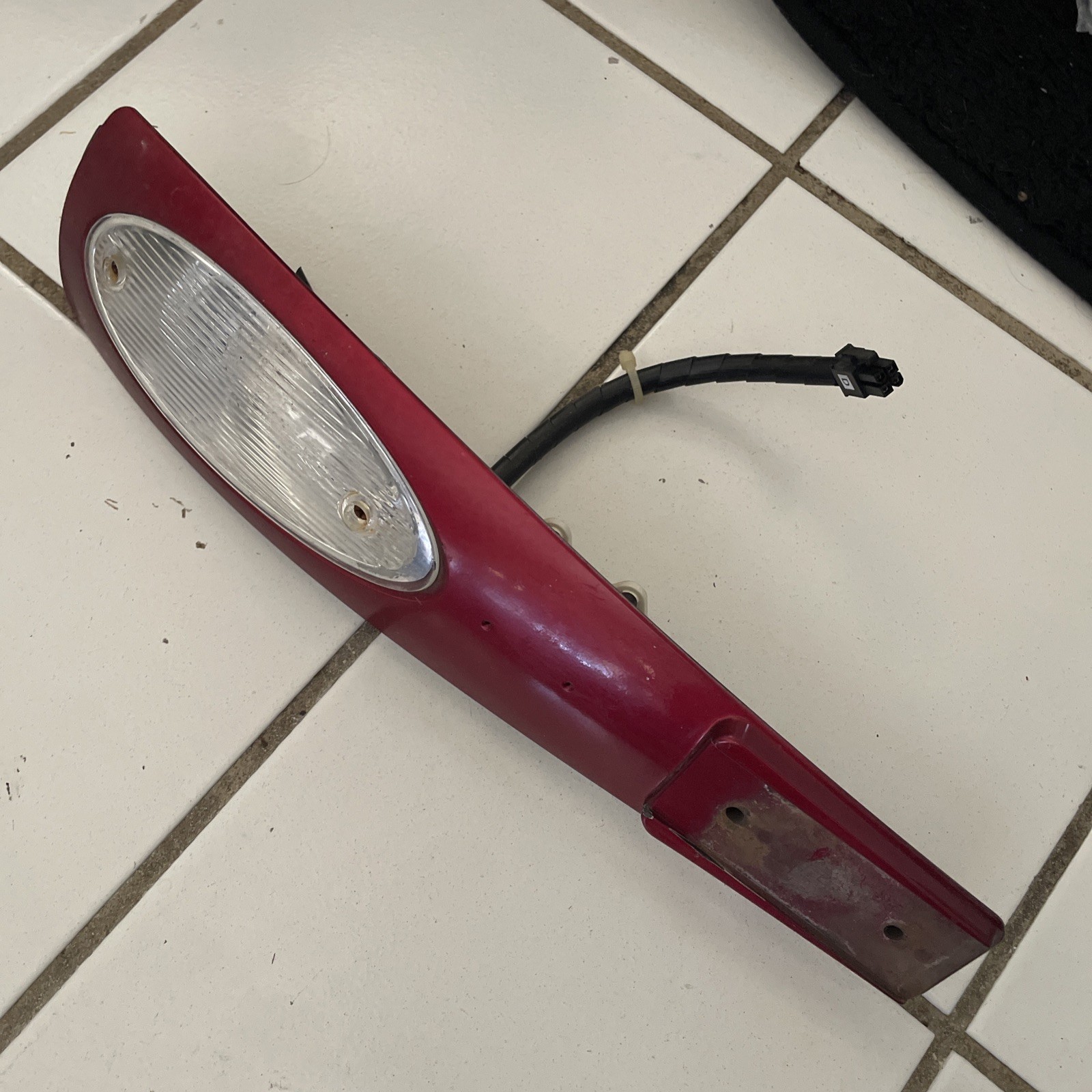 Handlebar Steering Stem Tiller With Headlight For A Pride Mobility Scooter Bi29