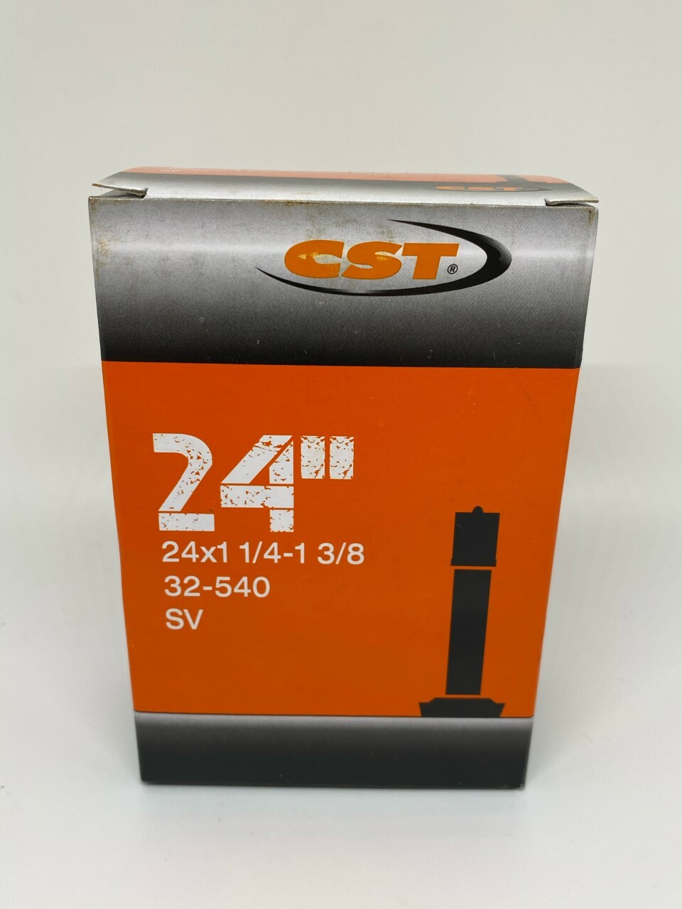 CST 24 x 1 1/4 - 1 3/8 (32-540) Wheelchair Pneumati Inner Tube w/ SCHRADER Valve
