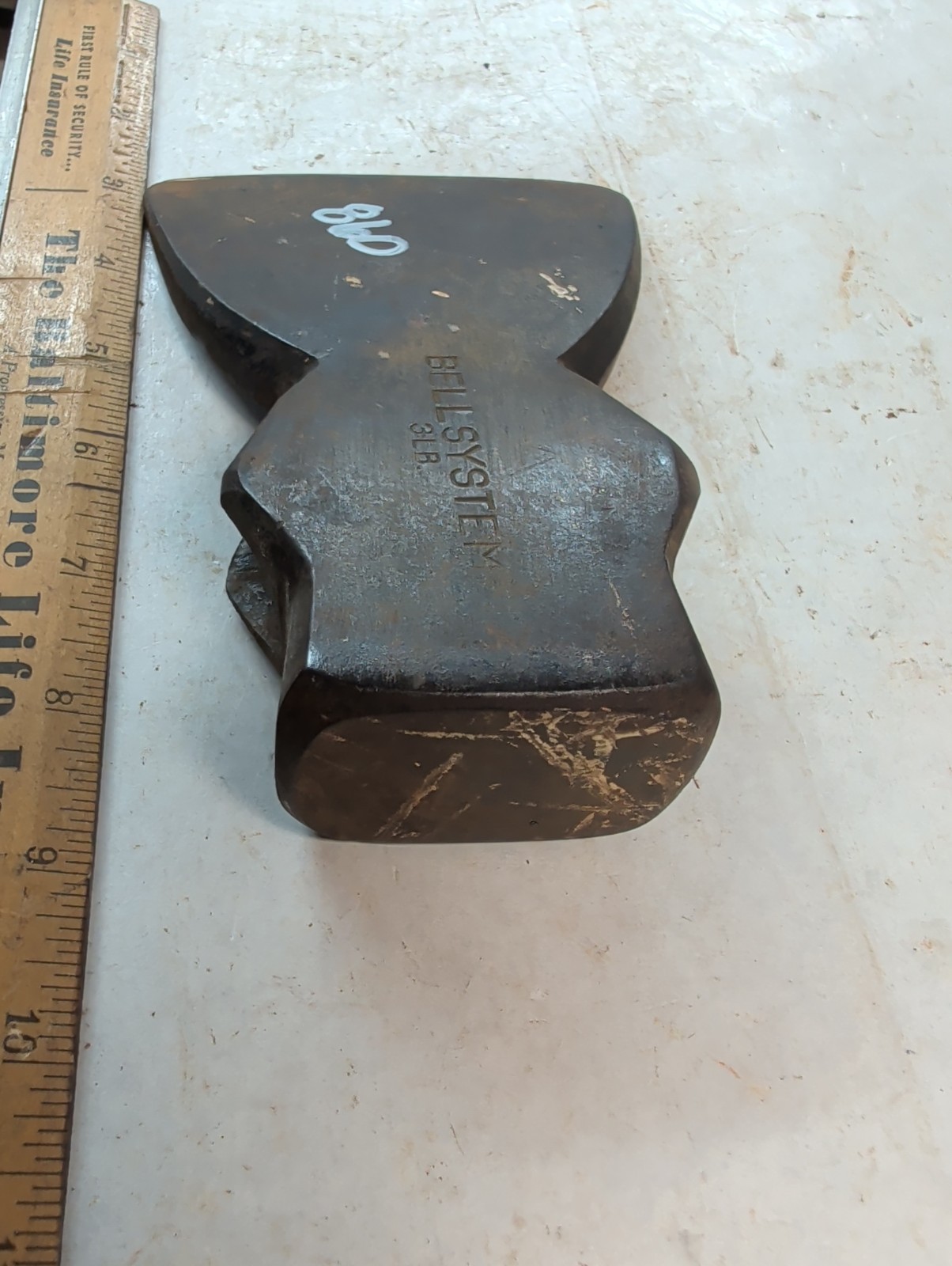 Kelly Axe And Tool Co Bell System 3lb Axe Head