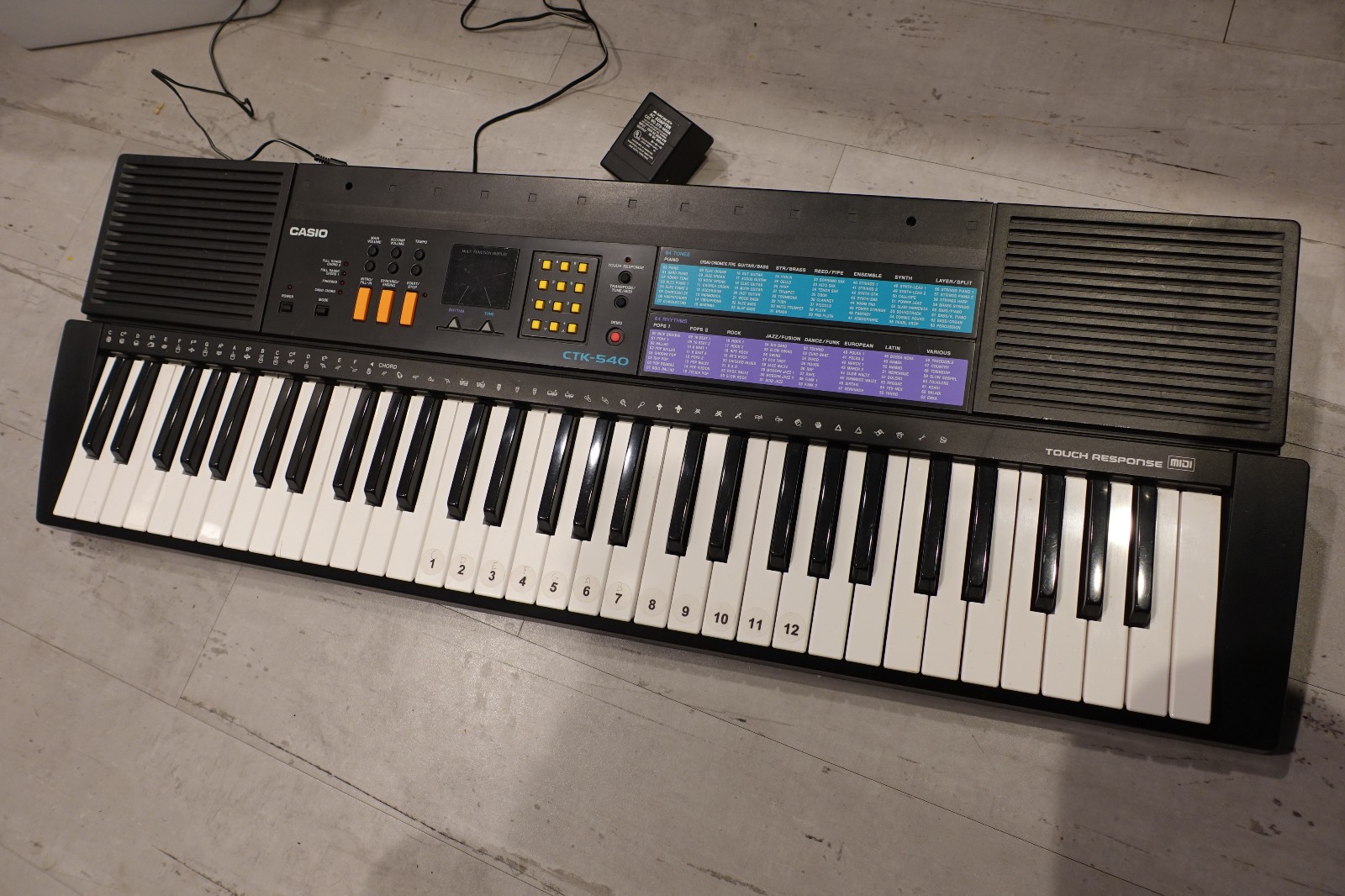 Casio CTK-540 Electronic Digital Keyboard Piano
