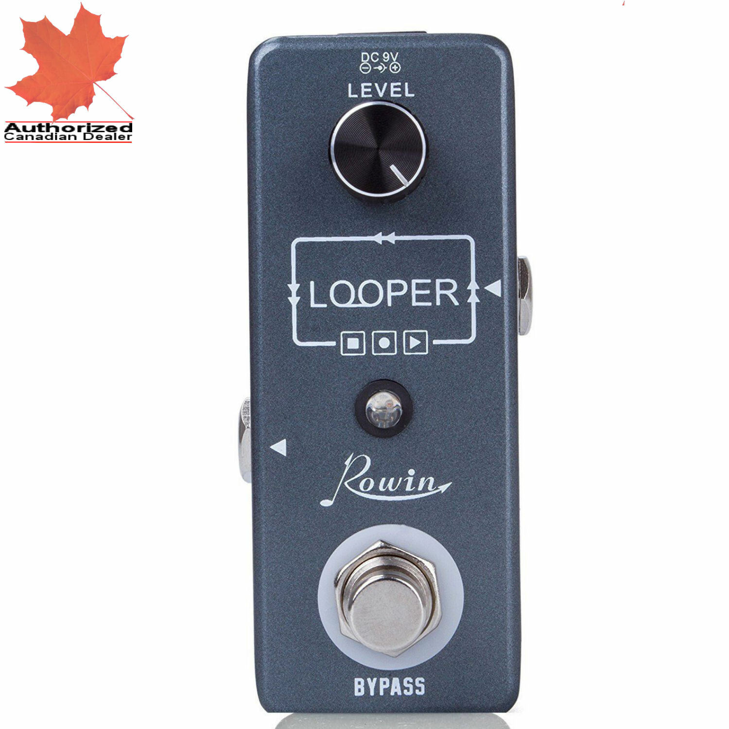 Rowin LEF-332 - Mini Guitar Looper Pedal USB port New