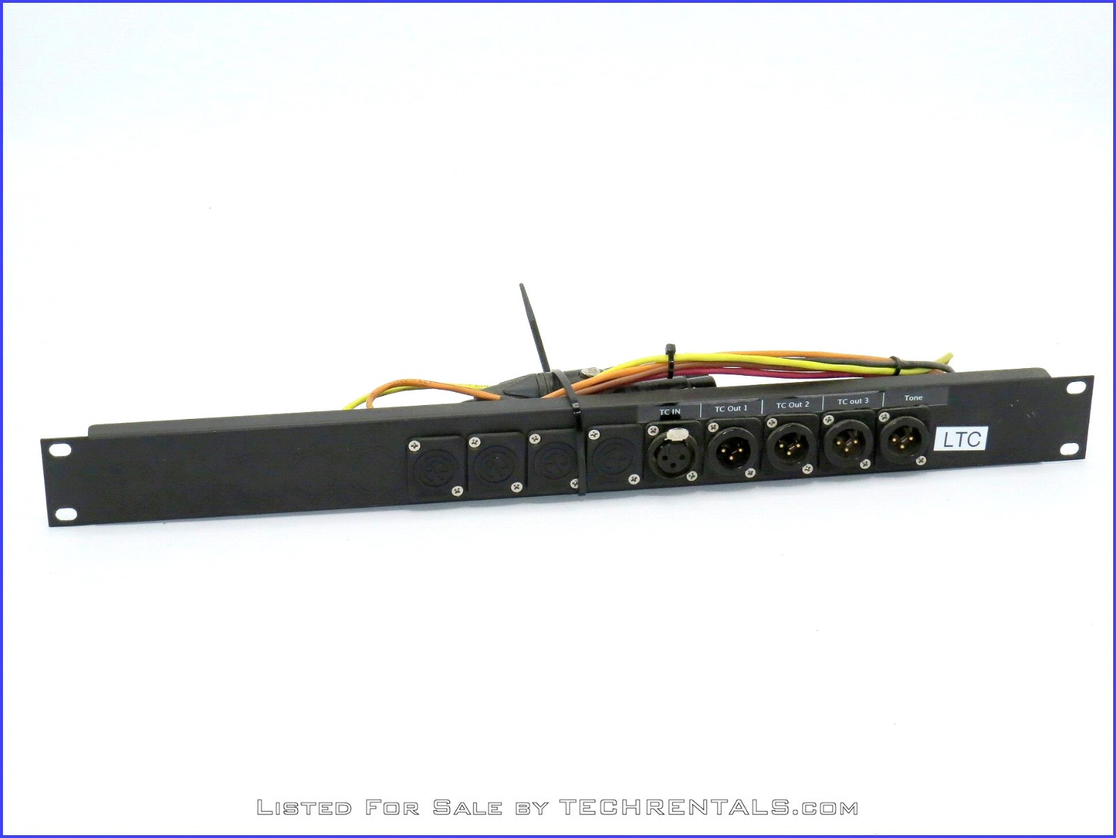 BRAINSTORM ELECTRONICS SR-15+ TIME CODE DISTRIPALYZER + PREWIRED XLR RACK PANEL!