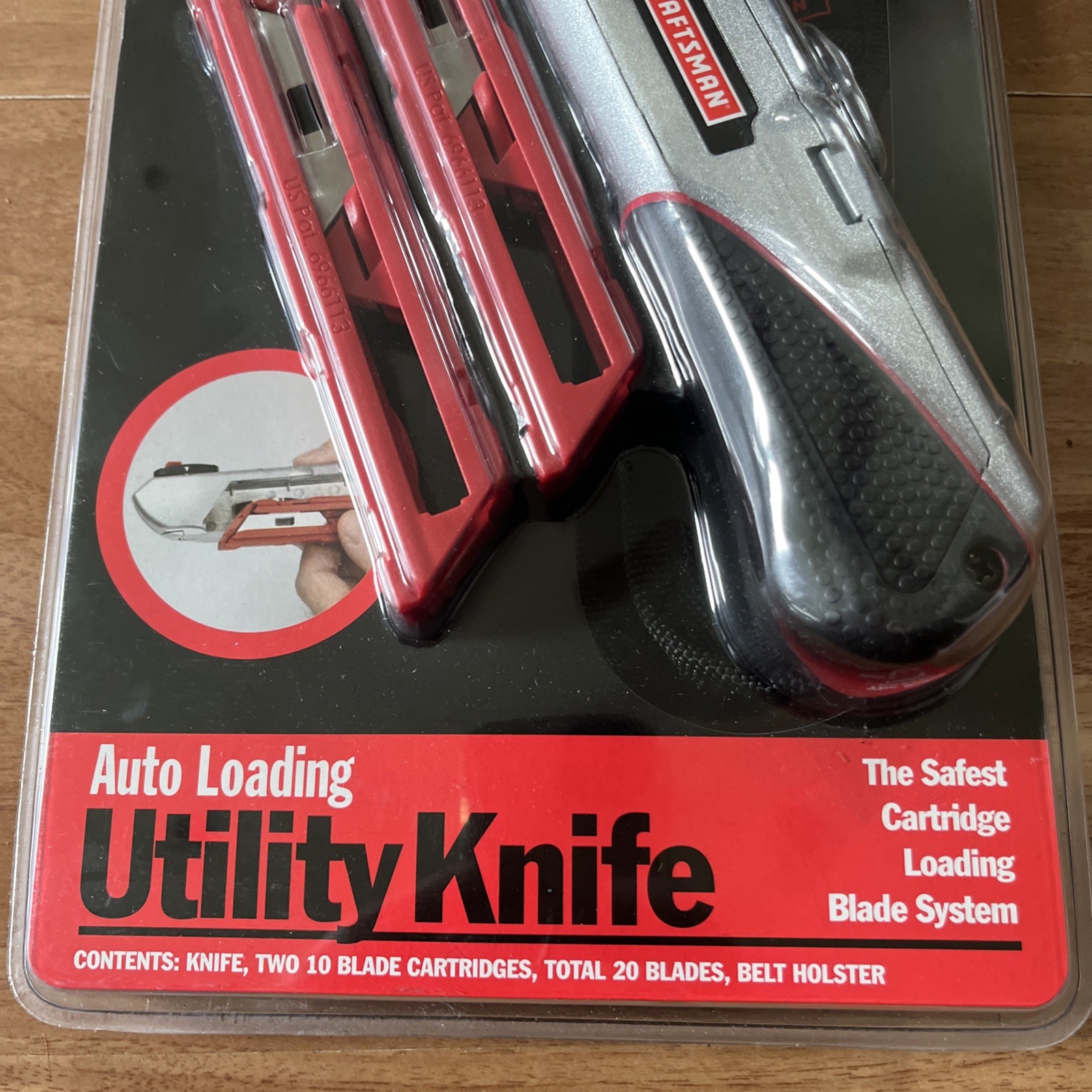 Vintage Sears Craftsman NOS Auto Loading Utility Knife 994850
