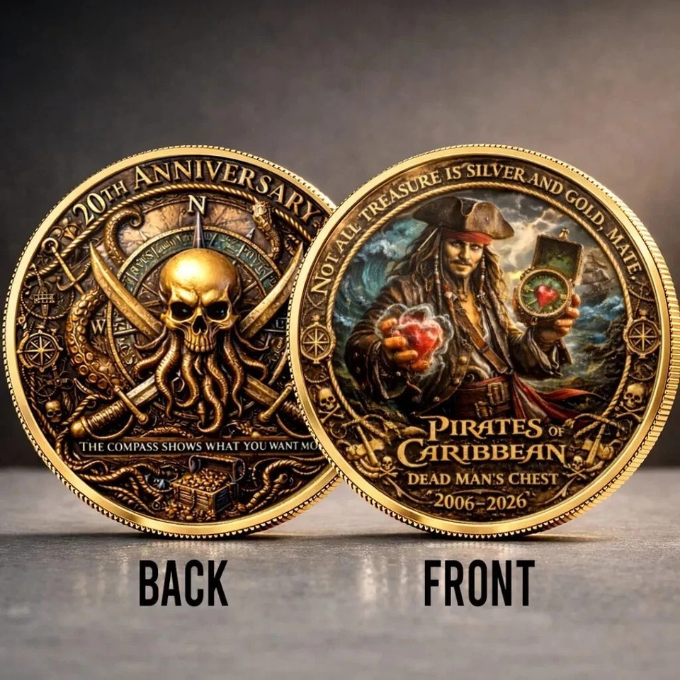 Pirates of the Caribbean Commemorative Coin