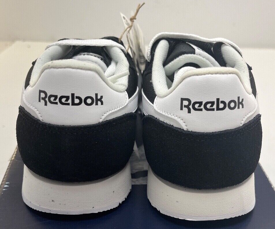 Reebok Mens Royal Nylon Black / White Classic Shoe BD1553 NWD FREE Shipping