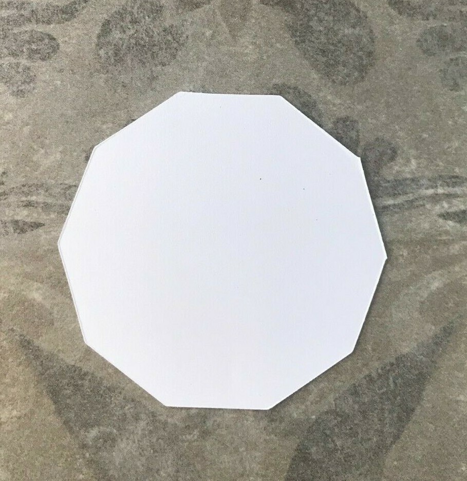 1" Decagon-150 Shapes for English Paper Piecing   Templates Shapes by All Quilty