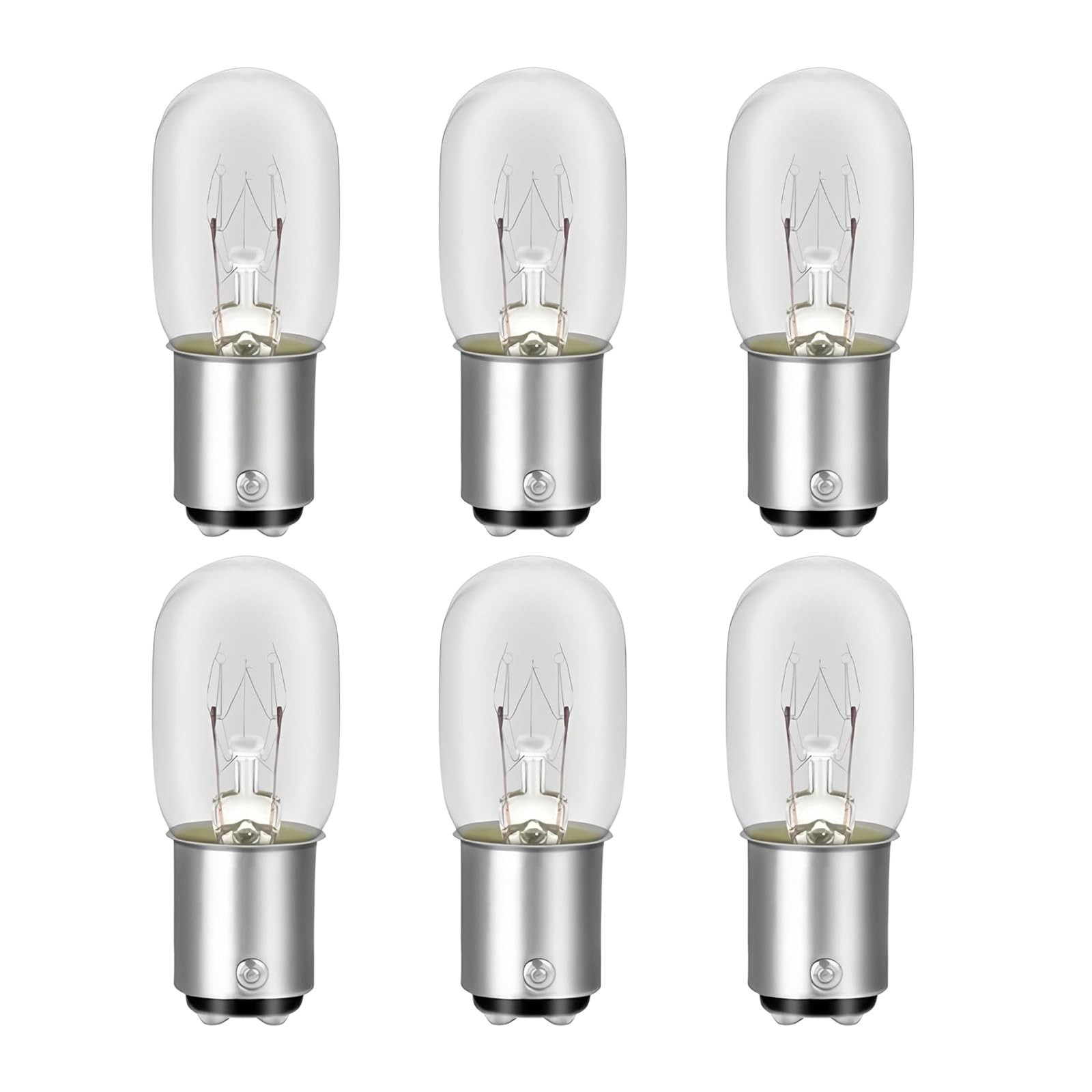 6 Pcs 15W 120V Sewing Machine Light Bulb Set, Incandescent Bulbs with Kenmore...